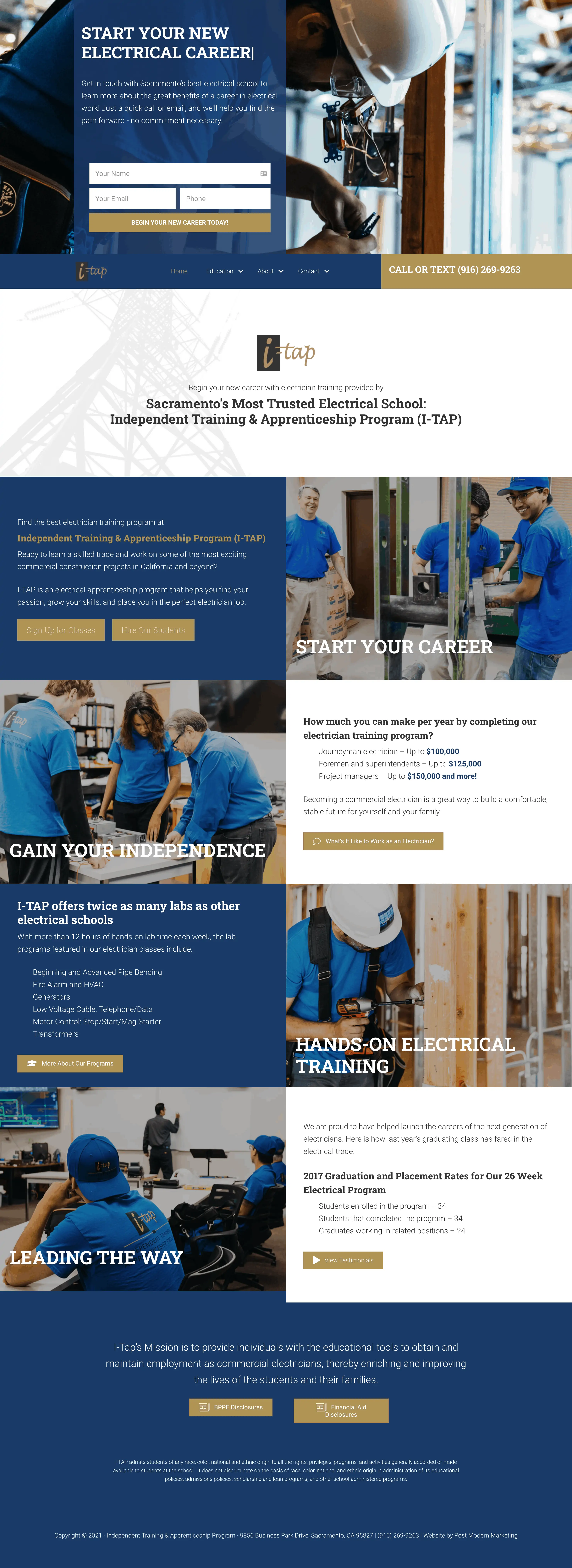 New I-TAP website