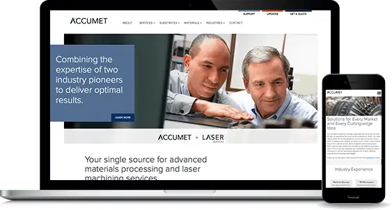 Accument web design