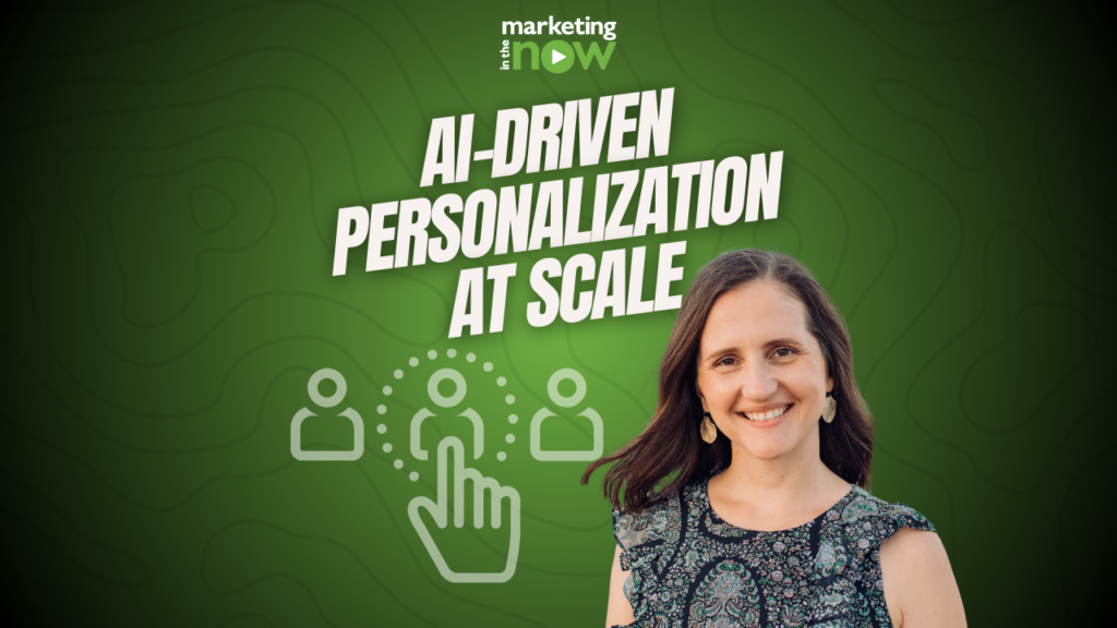 AI Driven Personalization at Scale