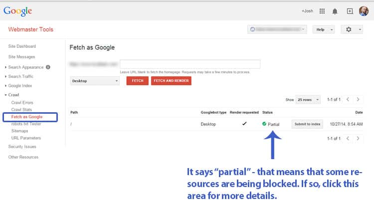 How to Tell if CSS or Java are Blocked